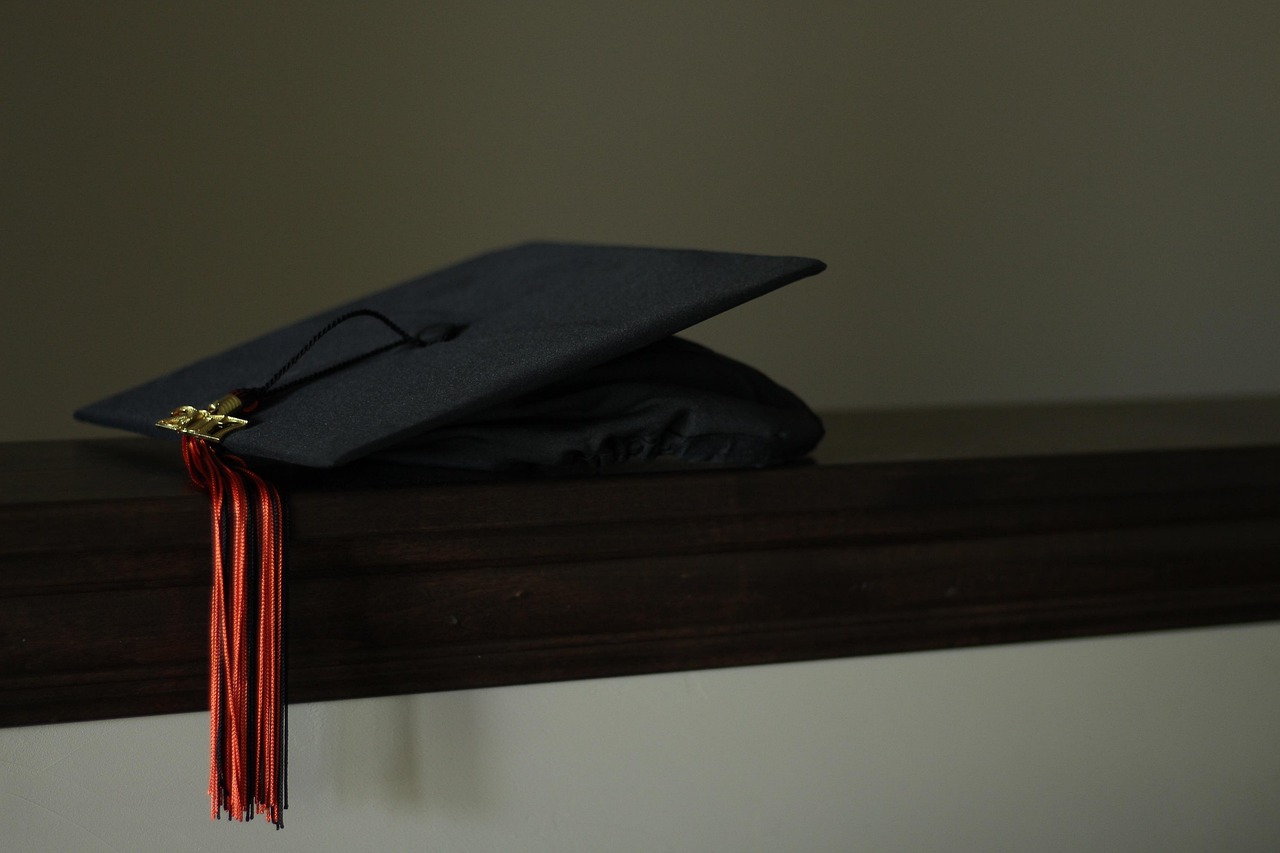 graduation, cap, hat, black, orange, celebration, graduation, graduation, graduation, graduation, graduation